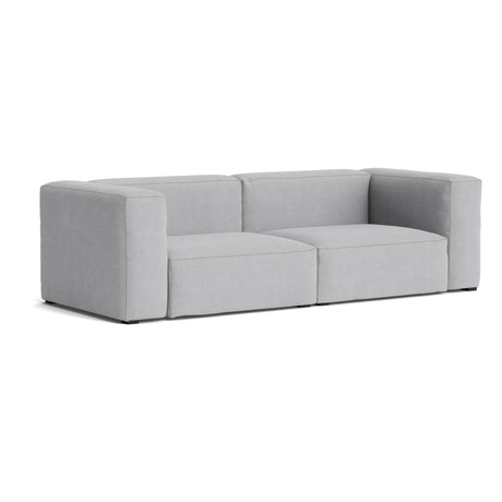 Sofá de 2,5 plazas Mags Soft · HAY · Linara light gray (443) / Armrests On Both Sides / Combination 1