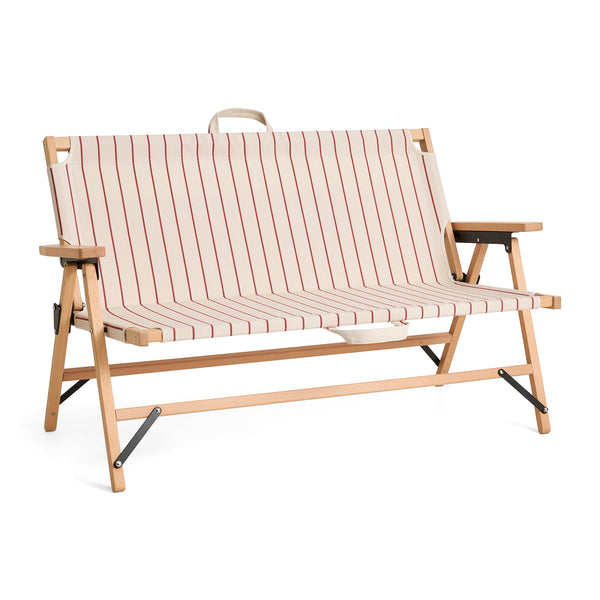Sofá plegable Outdoor Market · HAY · Beige With Red Stripe
