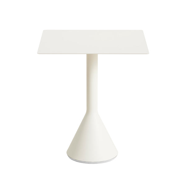 Mesa bistró Cone Palissade · HAY · Cream White / 65 x 65 cm