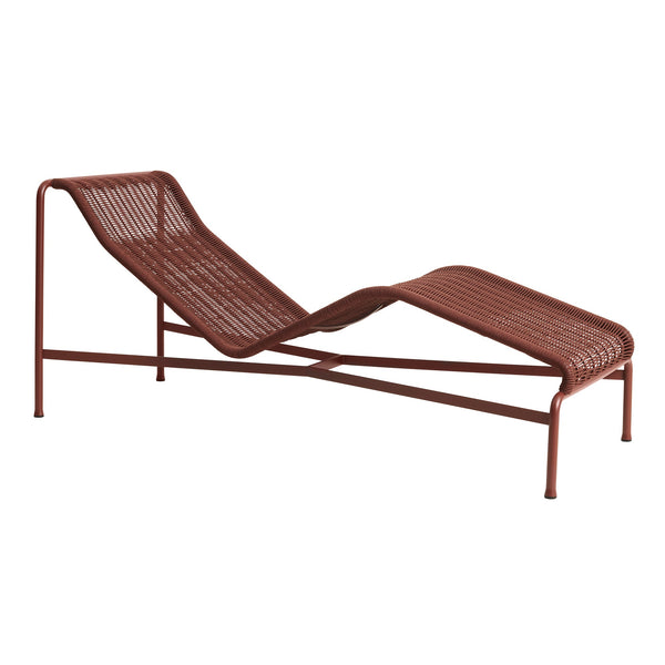 Tumbona Palissade Cord · HAY · Iron Red