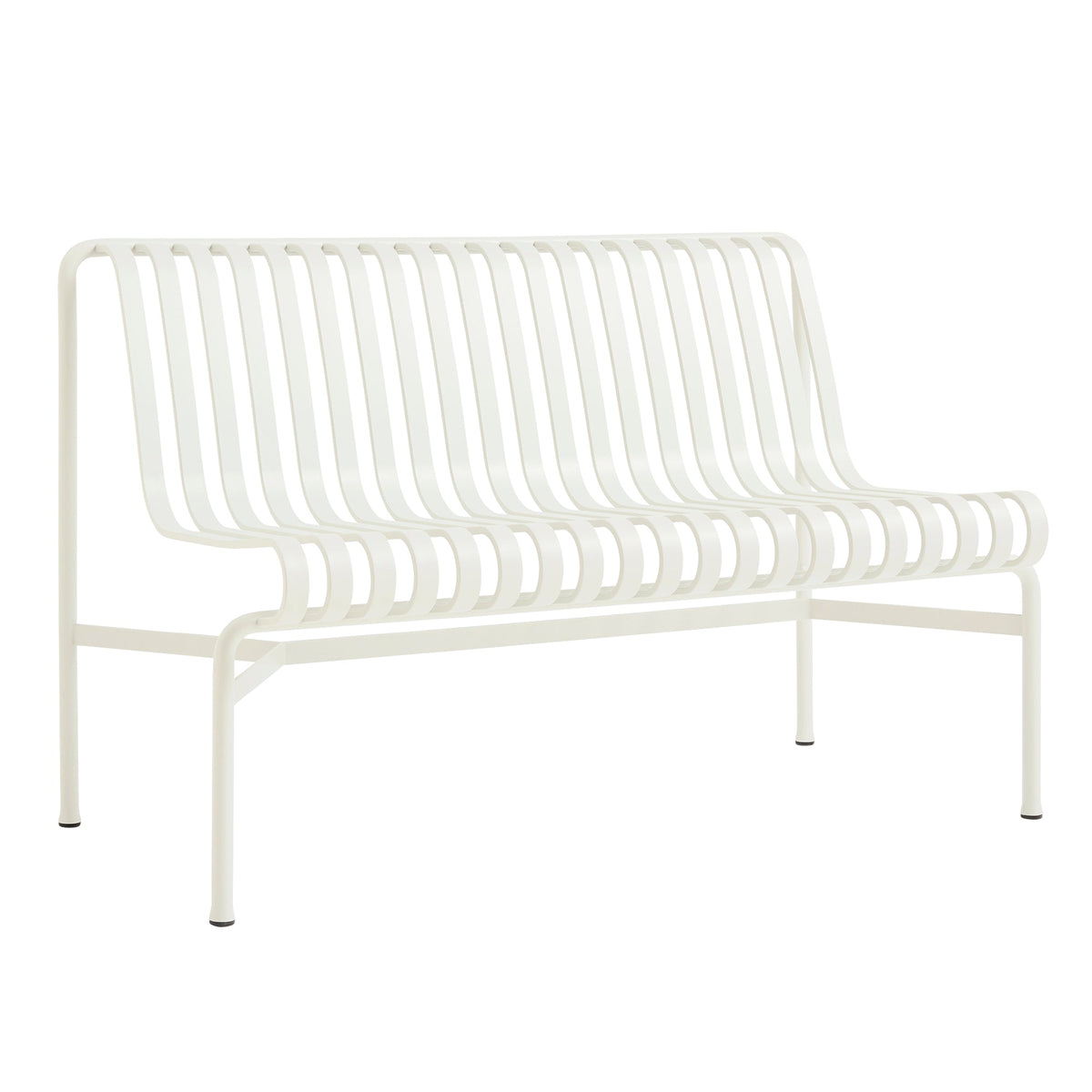 Banco de comedor Palissade sin reposabrazos · HAY · Cream White