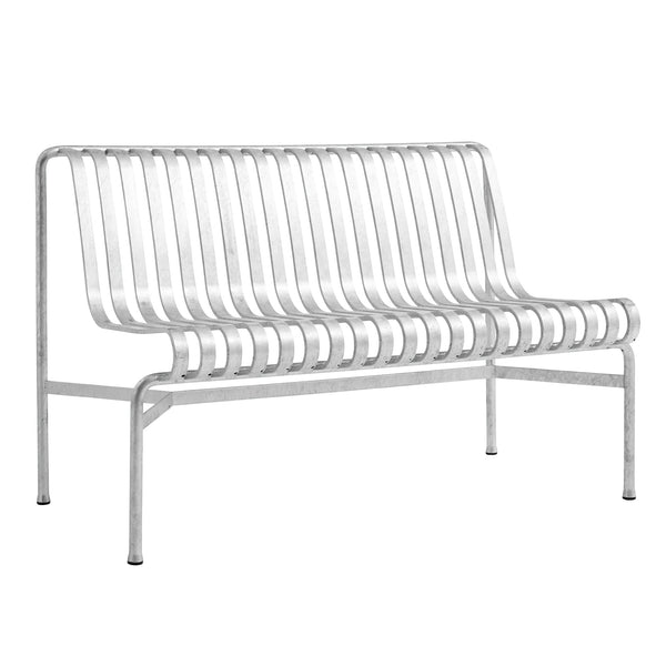 Banco de comedor Palissade sin reposabrazos · HAY · Galvanised