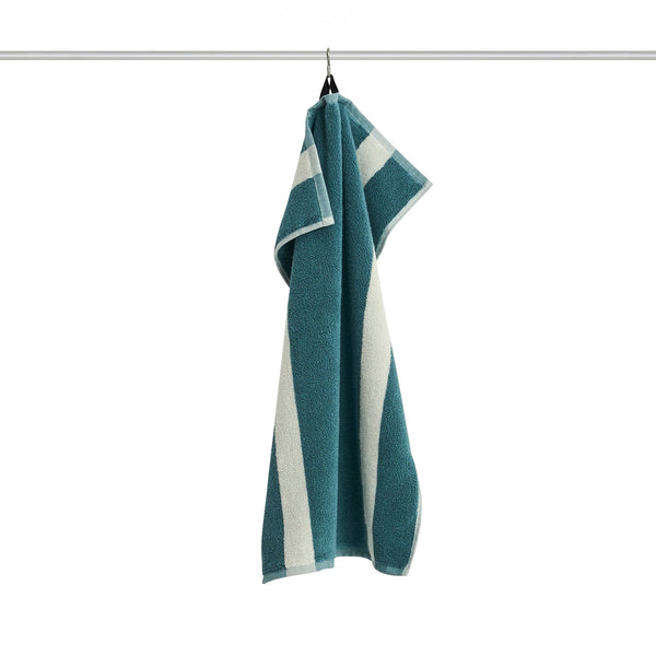 Toalla Stripe · HAY · Petrol Blue
