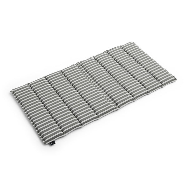 Cojín de asiento plegable Terrazza · HAY · Grey Bold Stripe