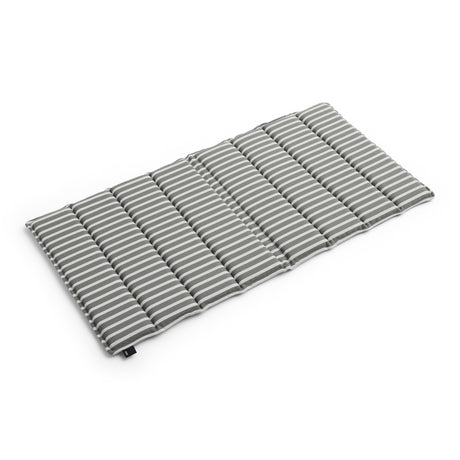 Cojín de asiento plegable Terrazza · HAY · Grey Bold Stripe