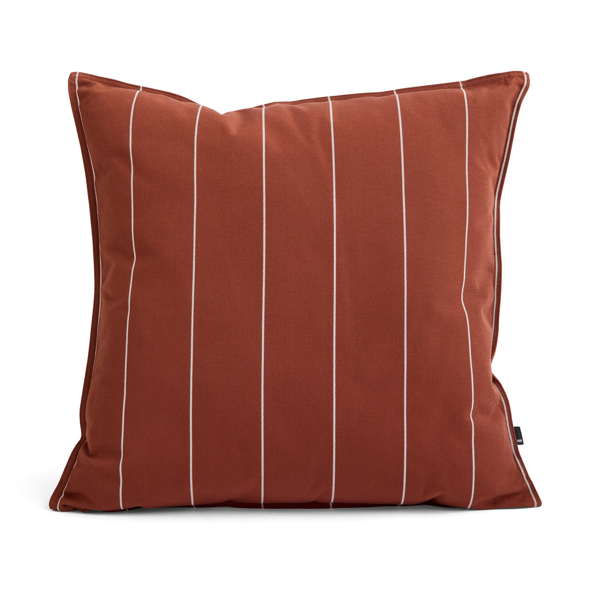 Cojín de exterior Terrazza · HAY · Terracotta Narrow Stripe / 60 x 60 cm