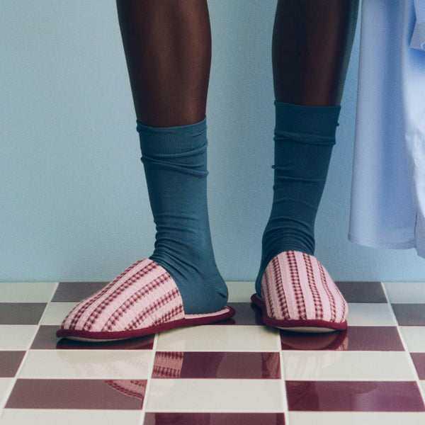 Zapatillas de casa Waffle · HAY · ambiente