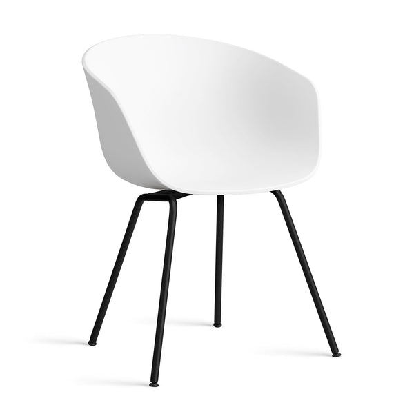 Silla About A Chair AAC 26 · HAY · white 2.0 / Powder-Coated Black