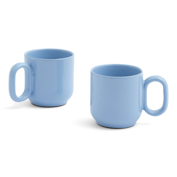 Taza con asa Barro · HAY · Light Blue