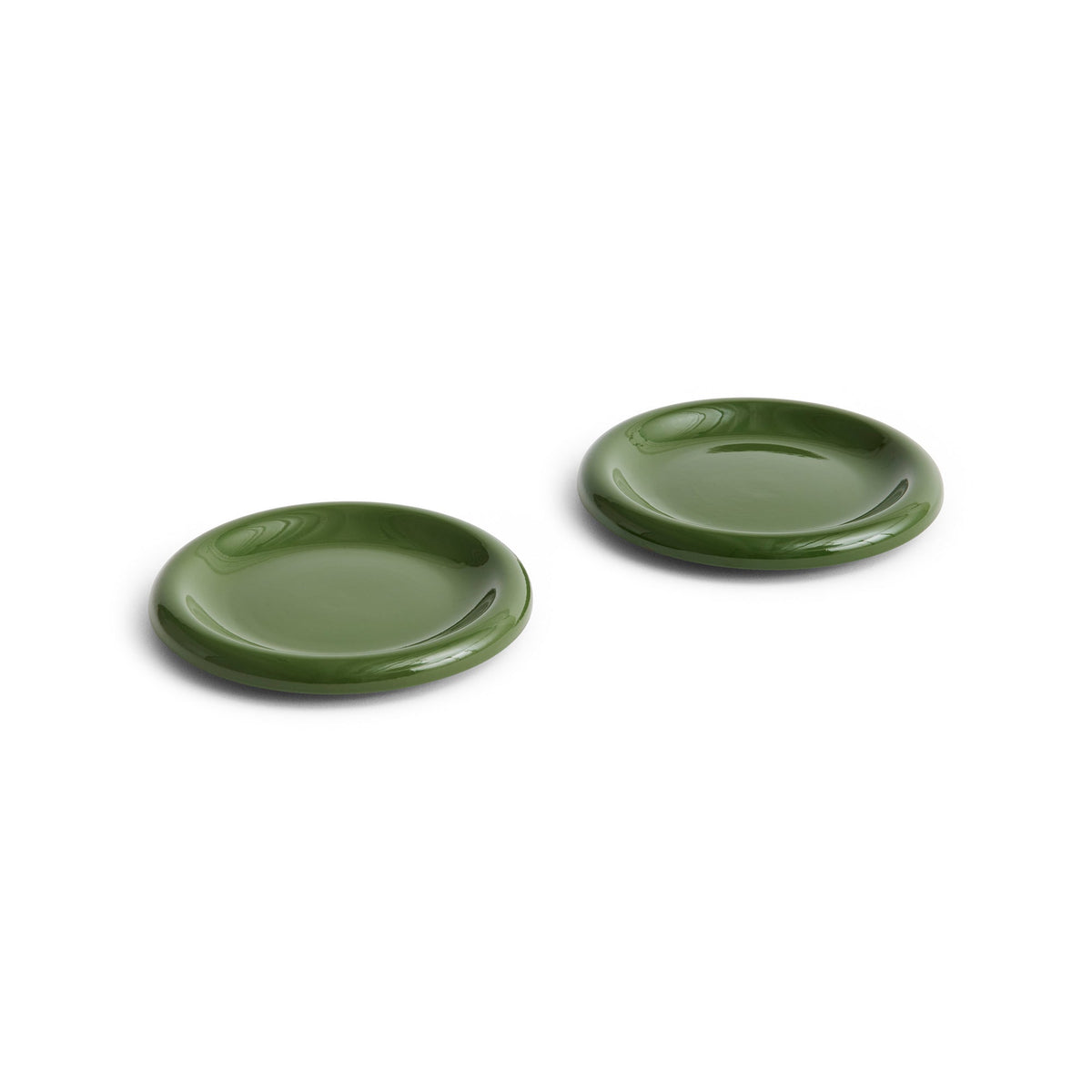 Plato Barro · HAY · Green / Ø 18 cm