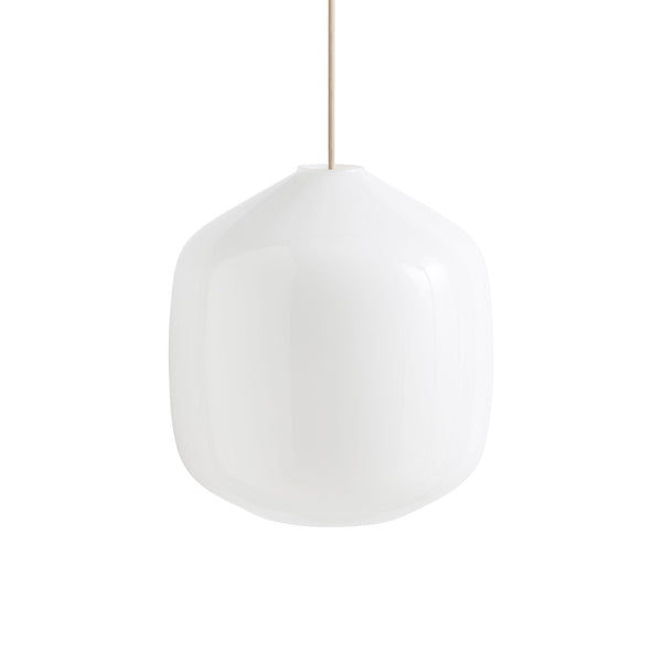Lámpara colgante Buoy Glass · HAY · Concrete Grey / Ø 30 cm