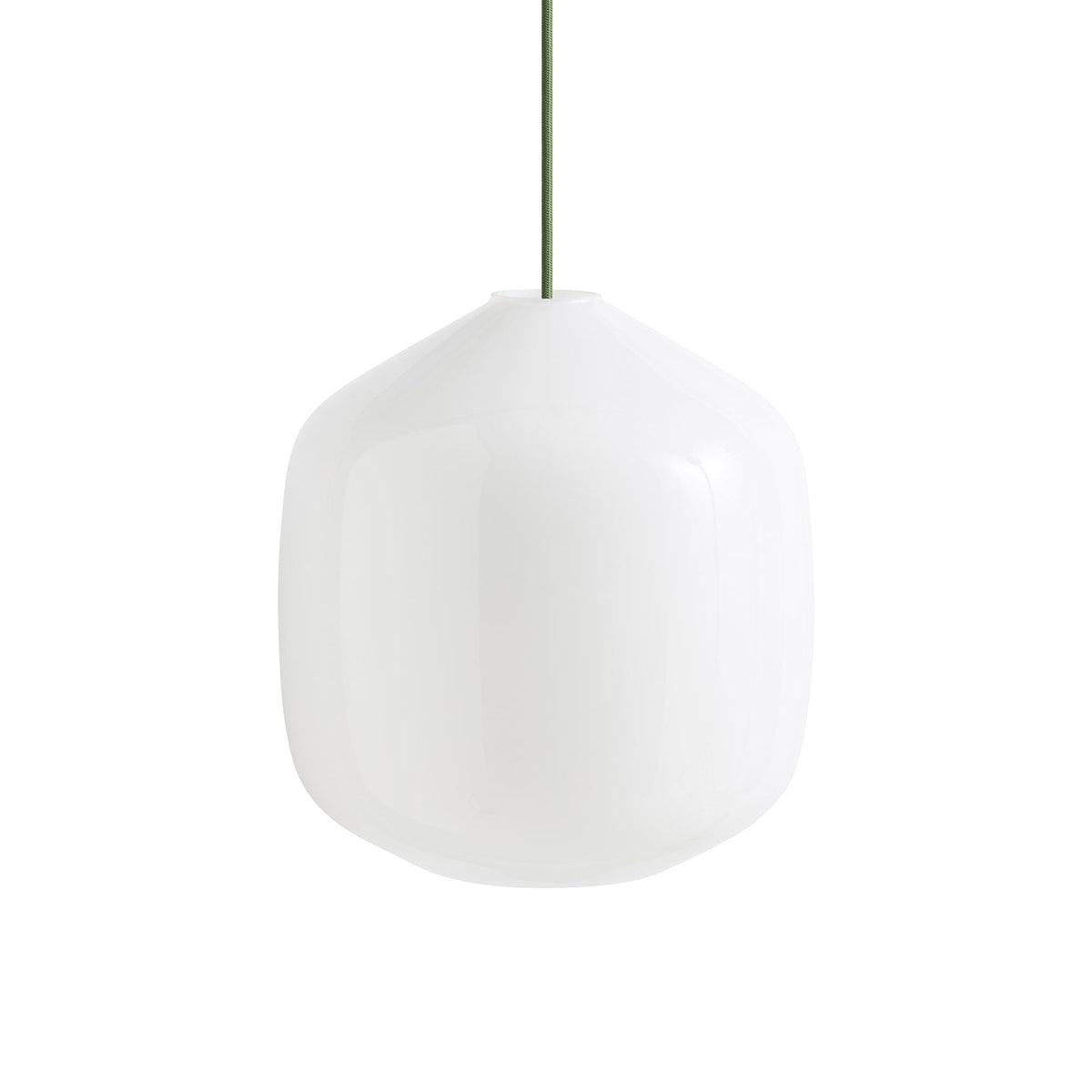 Lámpara colgante Buoy Glass · HAY · Garden Green / Ø 30 cm