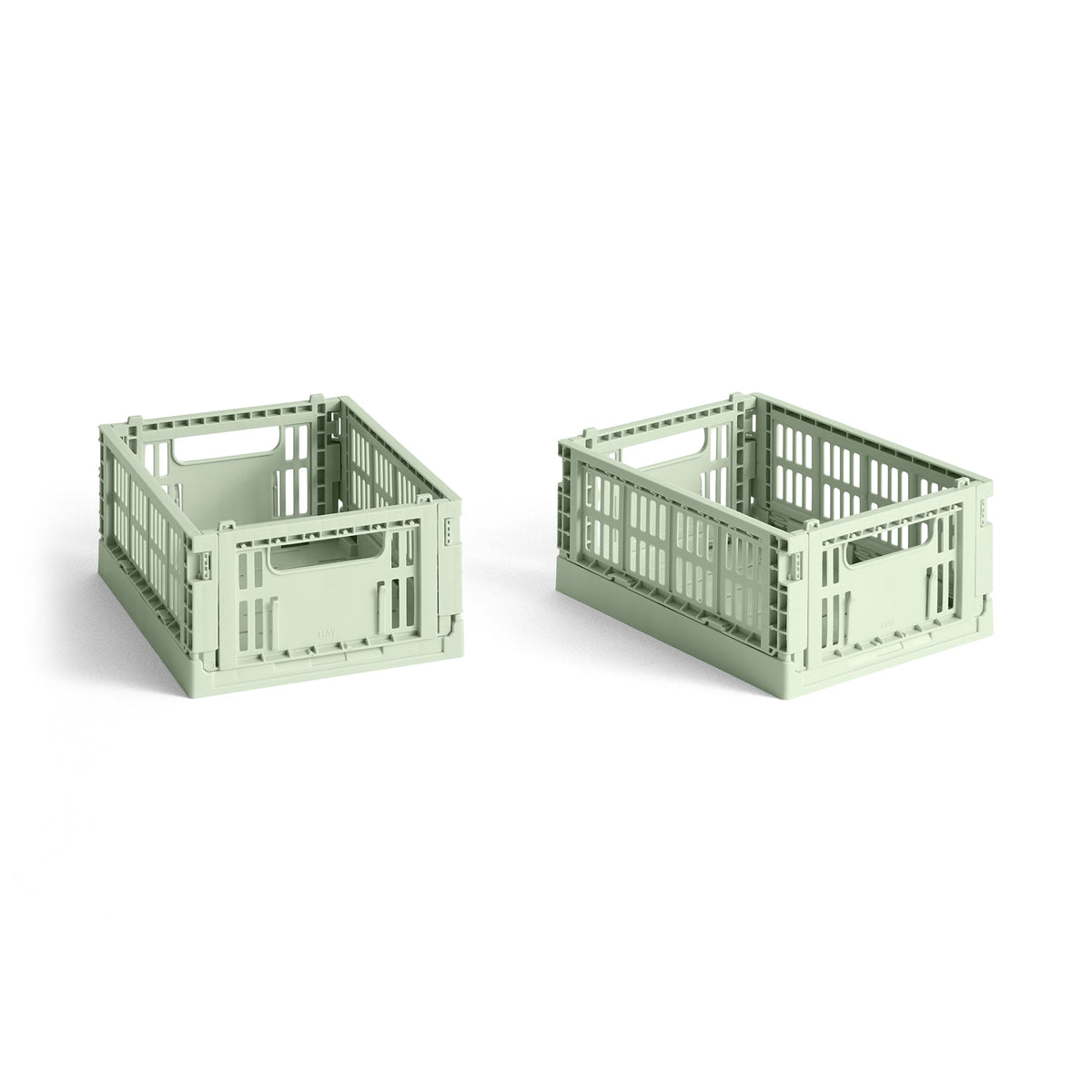 Cesta Colour Crate Mini Recycled · HAY · Mint