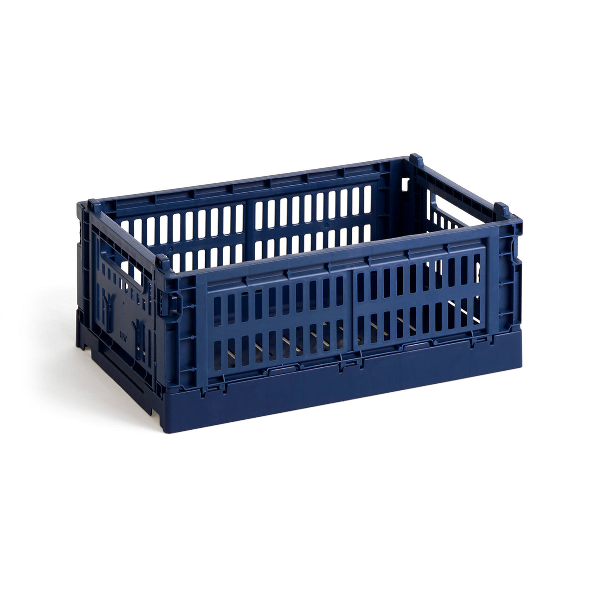 Cesta Colour Crate S · HAY · Dark Blue