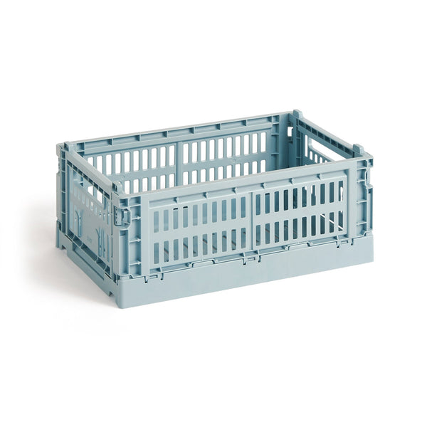 Cesta Colour Crate S · HAY · Dusty Blue