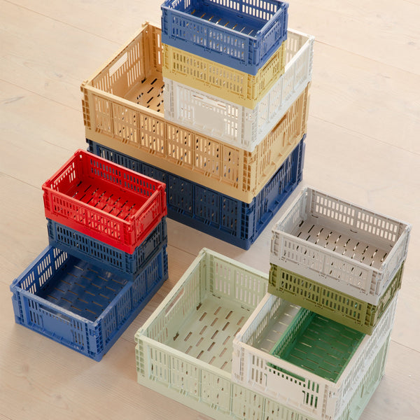 Cesta Colour Crate Mini Recycled · HAY · ambiente