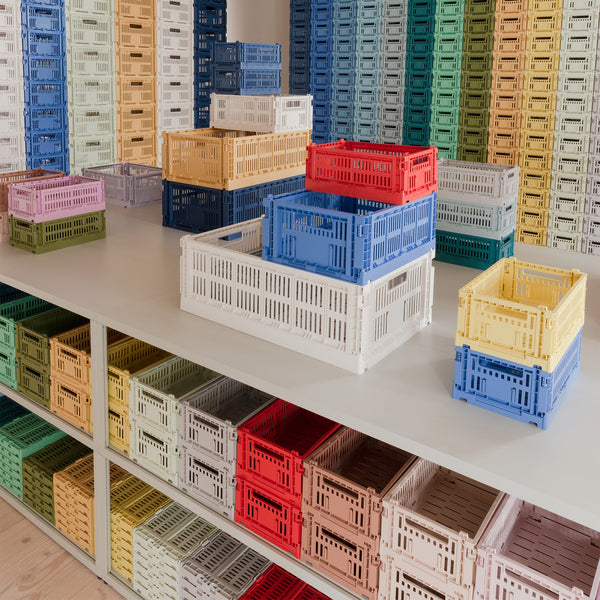 Cesta Colour Crate Mini Recycled · HAY · ambiente