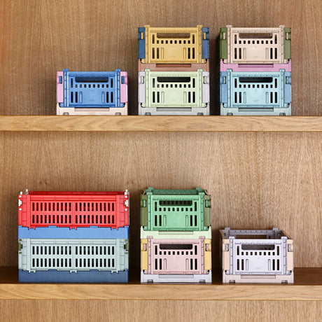 Set de cestas Colour Crate S Recycled · HAY · ambiente