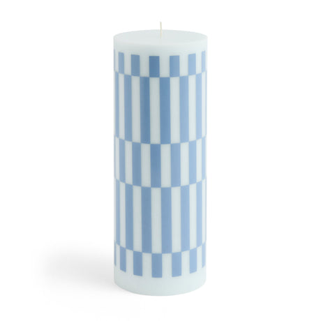 Vela Column · HAY · Light Blue/Dusty Blue Check / L