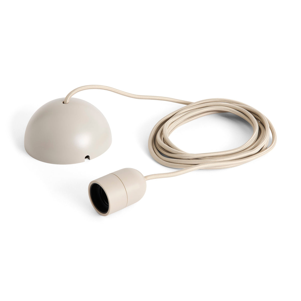 Juego de cable colgante Common · HAY · Concrete Grey