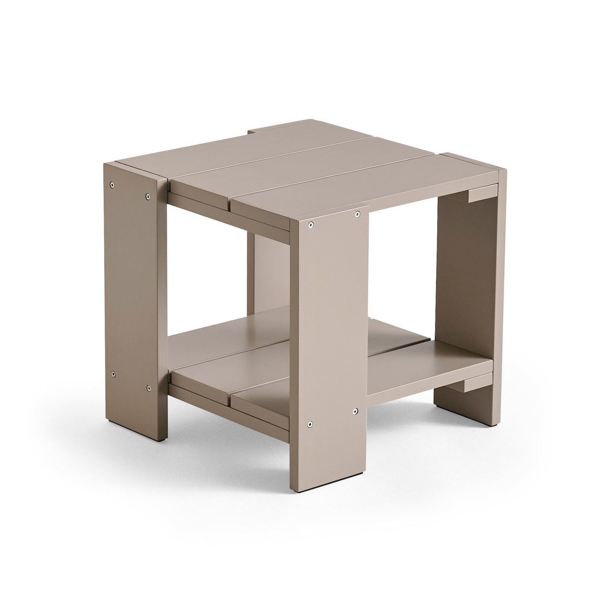 Mesa auxiliar Crate · HAY · London Fog / L 49.5 cm