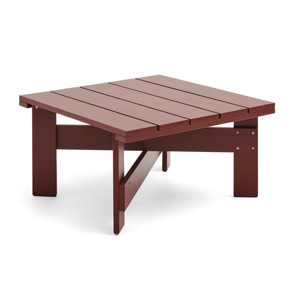 Mesa auxiliar Crate · HAY · Iron Red / L 75.5 cm