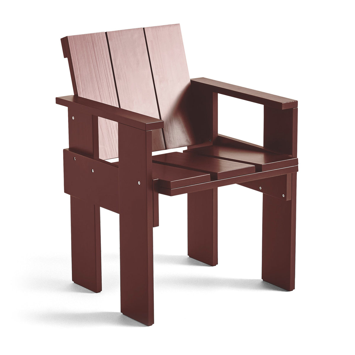 Silla Crate Dining · HAY · Iron Red