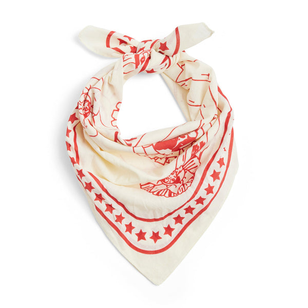 Pañuelo para perro Dogs · HAY · Off-White/Red