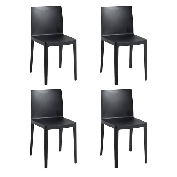 Silla Élémentaire · HAY · Anthracite / Set of 4