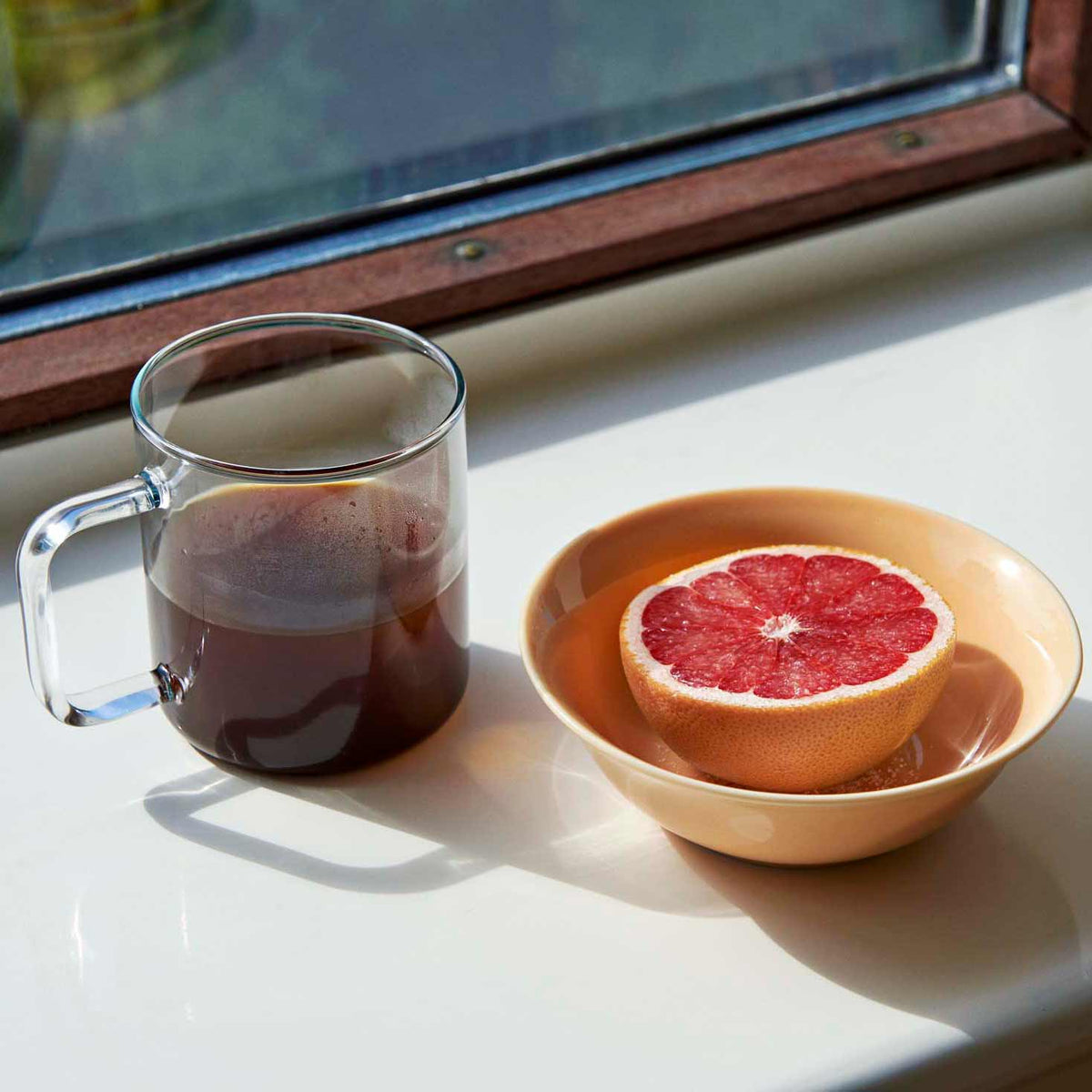 Taza de vidrio Kitchen Market · HAY · ambiente
