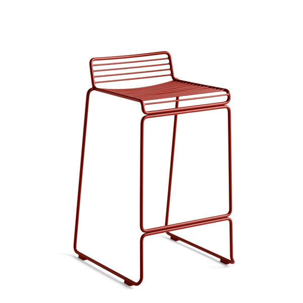 Taburete de bar Hee · HAY · Rust Brown / Low