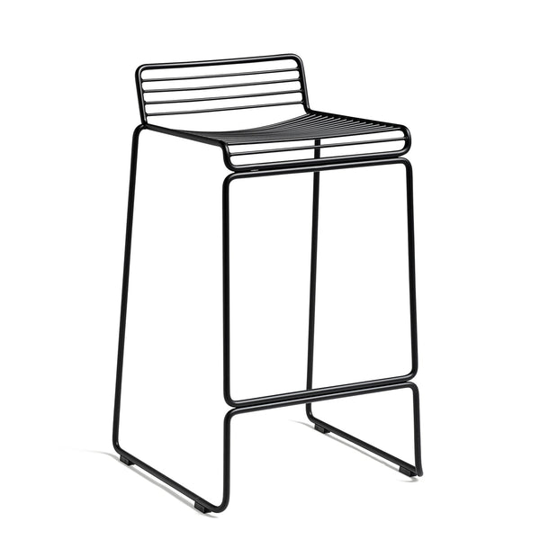 Taburete de bar Hee · HAY · Black / Low