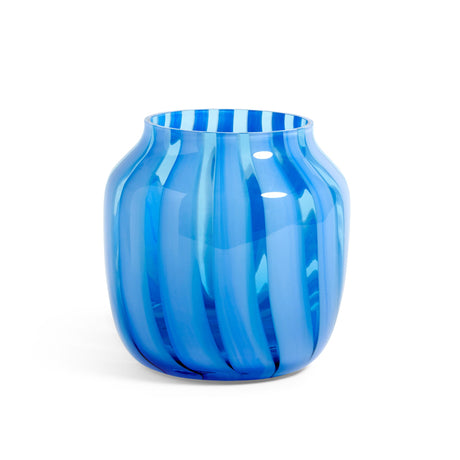 Jarrón Juice · HAY · Wide Blue / 22 x H 22 cm