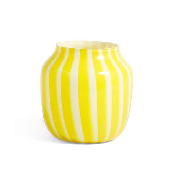 Jarrón Juice · HAY · Wide Yellow / 22 x H 22 cm