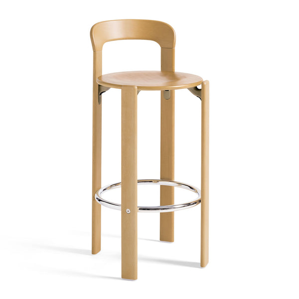 Taburete alto Rey · HAY · Beech, Natural / 75 cm