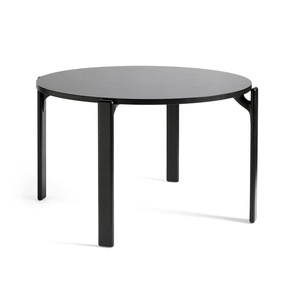 Mesa de comedor Rey · HAY · Black / Vulcano Laminate