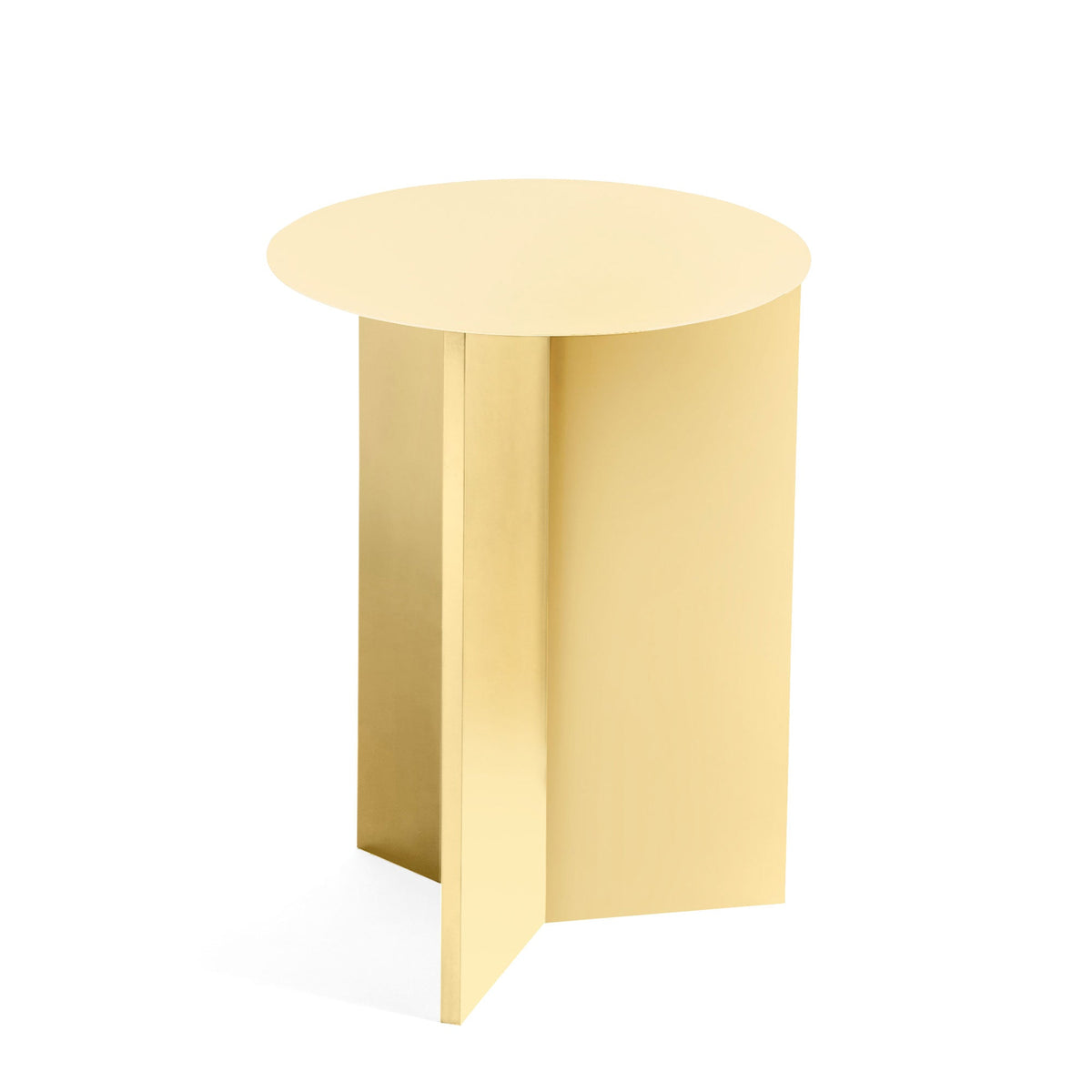Mesa auxiliar Slit Table XL · HAY · Yellow / High