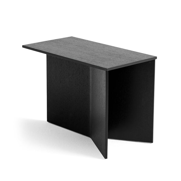 Mesa auxiliar Slit Oblong · HAY · Black Oak