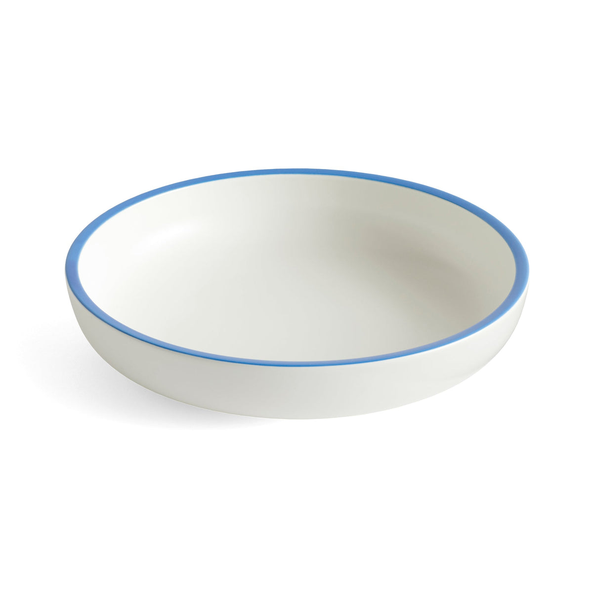 Fuente de servir Sobremesa · HAY · White, Blue Rim