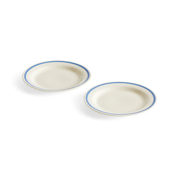 Plato Sobremesa · HAY · Blue / Ø 18.5 cm