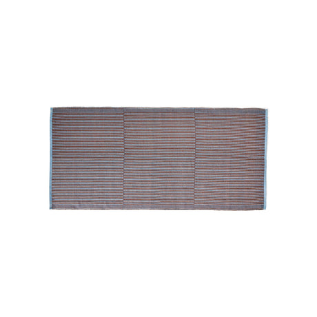 Alfombra Tapis · HAY · Chestnut&Blue / 80 x 200 cm
