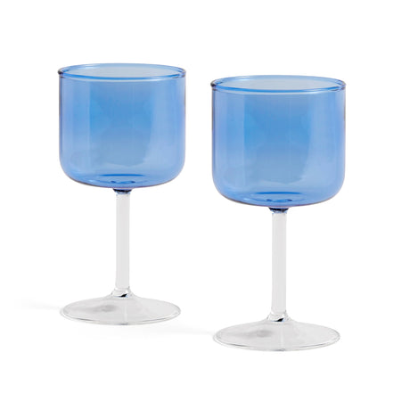 Copas de vino Tint · HAY · Blue/Clear