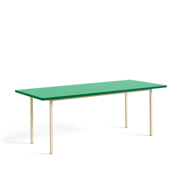 Mesa de comedor Two-Colour · HAY · Mint/Ivory / 200 x 90 cm