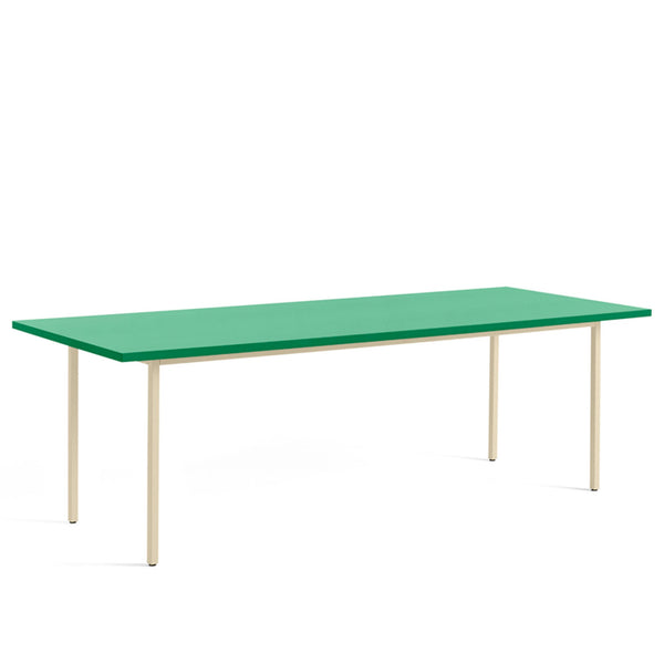 Mesa de comedor Two-Colour · HAY · Mint/Ivory / 240 x 90 cm