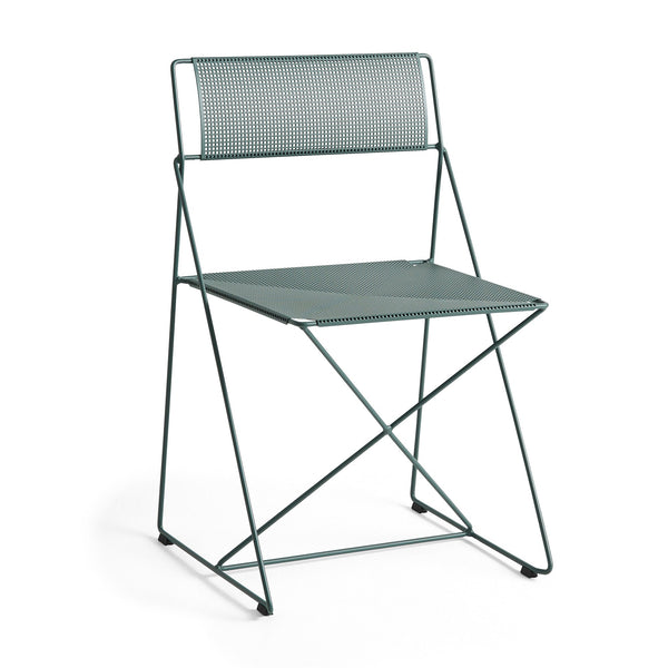 Silla de exterior X-Line · HAY · Moss / Moss