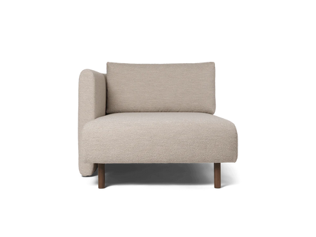 Dase Sofa Chaise Longue Left - Soft Bouclé