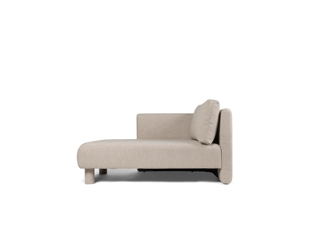Dase Sofa Chaise Longue Left - Soft Bouclé