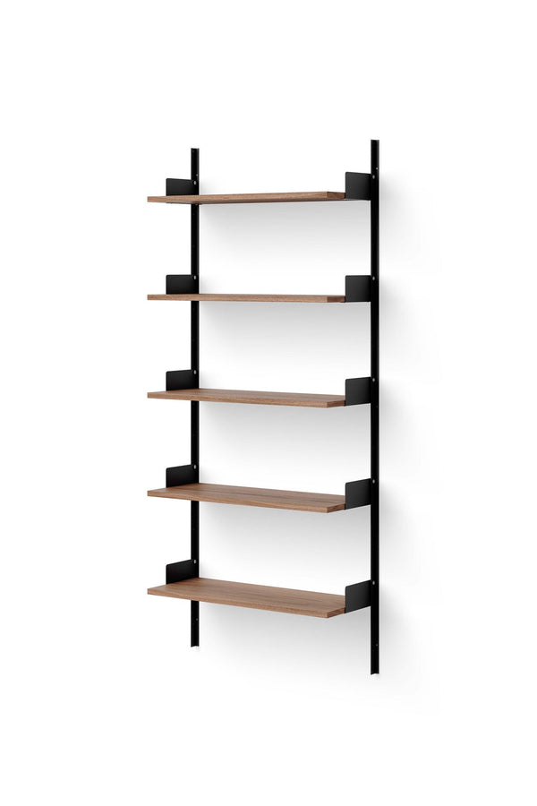 Shelving system New Works · New Works Wall 1900 Walnut / Black