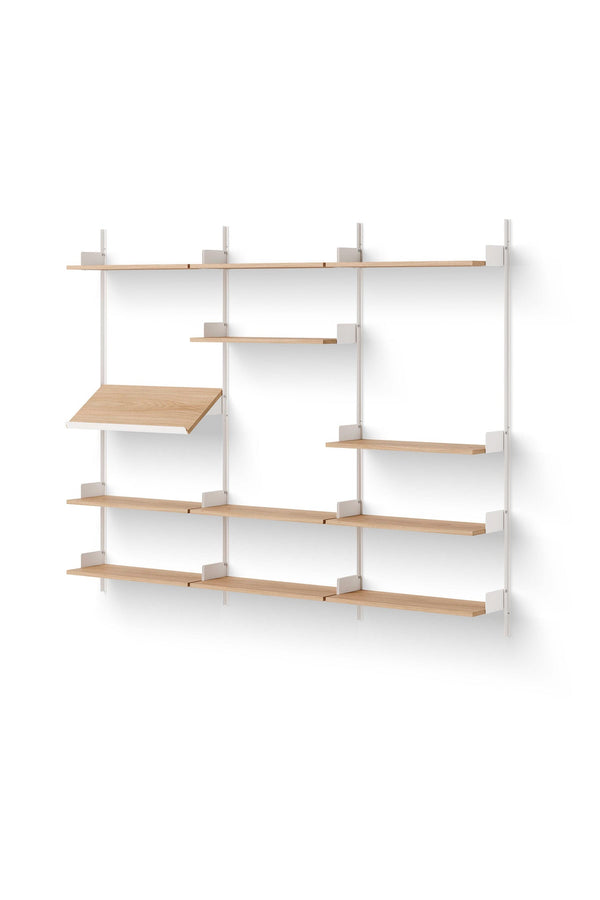 Shelving system New Works · New Works Display Oak / White