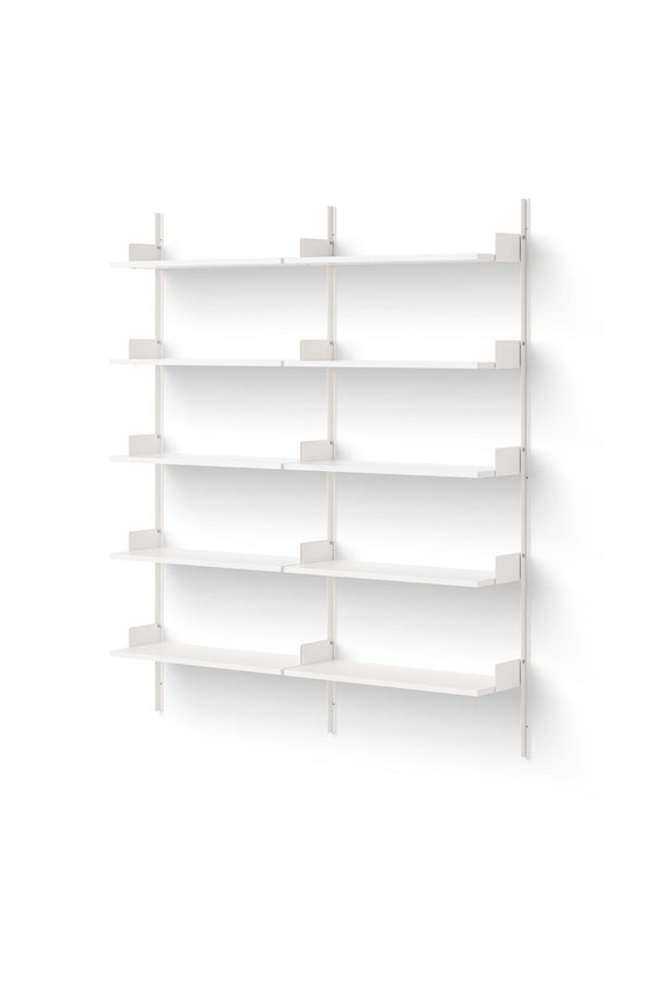 Shelving system New Works · New Works Library White / White